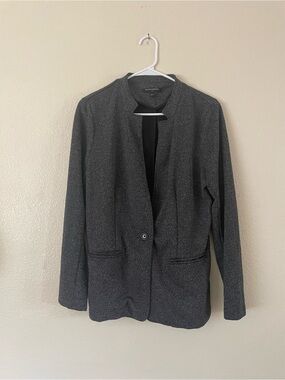 Banana Republic Charcoal Textured Blazer Jacket Size L